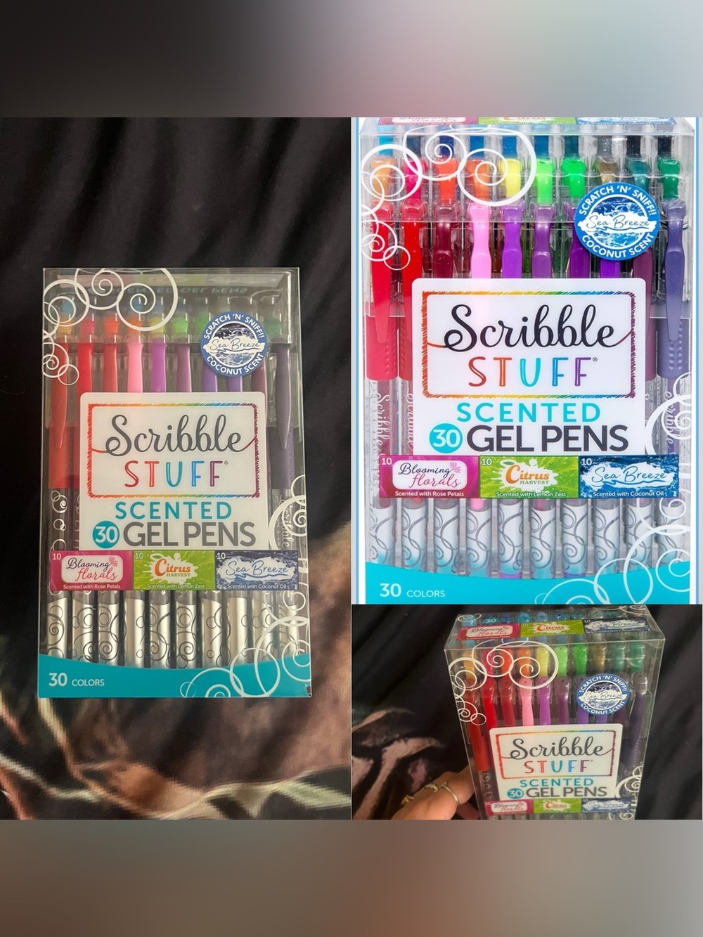 Scribble Stuff Scented Gel Pens - 30 Color Set